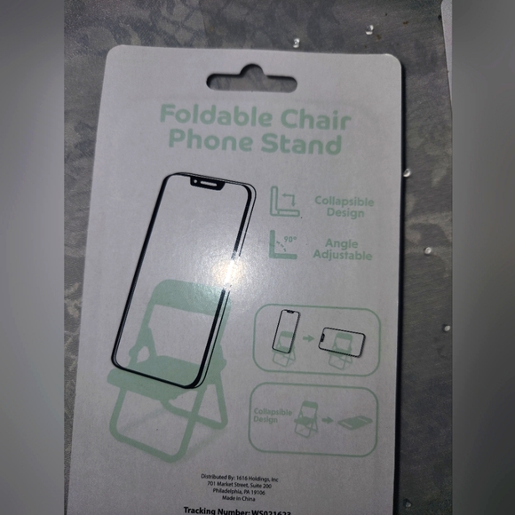 NWT Foldable Phone Chair Stand - Picture 3 of 3